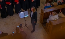 Pieśni wielkopostne w kaplicy zamkowej. Owacje na stojąco dla scholi &bdquo;Od Serca&rdquo; (12)