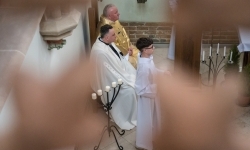 Wyjątkowa Msza Święta w kaplicy zamkowej. Odprawili ją Krzyżacy  (12)