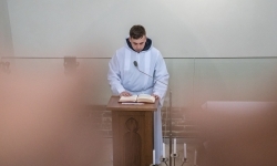 Wyjątkowa Msza Święta w kaplicy zamkowej. Odprawili ją Krzyżacy  (17)