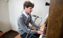 Wyjątkowa Msza Święta w kaplicy zamkowej. Odprawili ją Krzyżacy  (1)