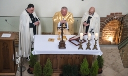 Wyjątkowa Msza Święta w kaplicy zamkowej. Odprawili ją Krzyżacy  (2)