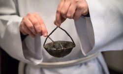 Wyjątkowa Msza Święta w kaplicy zamkowej. Odprawili ją Krzyżacy  (6)