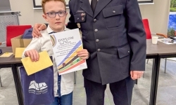 Wiedza pożarnicza bez tajemnic. Powiatowy turniej Młodzież Zapobiega Pożarom na Zamku Piastowskim (13)