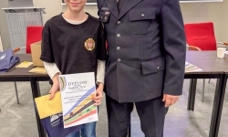 Wiedza pożarnicza bez tajemnic. Powiatowy turniej Młodzież Zapobiega Pożarom na Zamku Piastowskim (14)