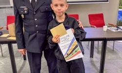 Wiedza pożarnicza bez tajemnic. Powiatowy turniej Młodzież Zapobiega Pożarom na Zamku Piastowskim (15)