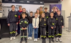 Wiedza pożarnicza bez tajemnic. Powiatowy turniej Młodzież Zapobiega Pożarom na Zamku Piastowskim (3)