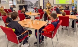 Wiedza pożarnicza bez tajemnic. Powiatowy turniej Młodzież Zapobiega Pożarom na Zamku Piastowskim (8)