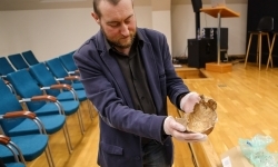 Archeologia na tropie tajemnic raciborskich Piast&oacute;w. Spotkanie w Zamku Piastowskim (8)