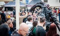 Szczudlarze i smok z grupy STEAM SHOW z Białorusi (11)
