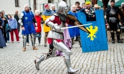 Walki rycerskie na Zamku Piastowskim (8)