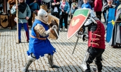 Walki rycerskie na Zamku Piastowskim (10)