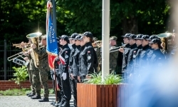 Uroczyste ślubowanie klas mundurowych na Zamku Piastowskim w Raciborzu (1)