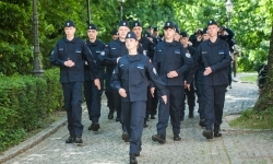 Uroczyste ślubowanie klas mundurowych na Zamku Piastowskim w Raciborzu (13)