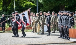 Uroczyste ślubowanie klas mundurowych na Zamku Piastowskim w Raciborzu (14)