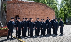 Uroczyste ślubowanie klas mundurowych na Zamku Piastowskim w Raciborzu (18)