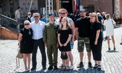 Uroczyste ślubowanie klas mundurowych na Zamku Piastowskim w Raciborzu (4)
