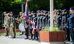Uroczyste ślubowanie klas mundurowych na Zamku Piastowskim w Raciborzu (10)