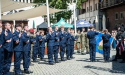 Uroczyste ślubowanie klas mundurowych na Zamku Piastowskim w Raciborzu (11)