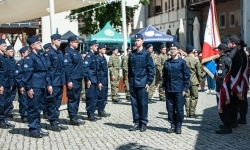 Uroczyste ślubowanie klas mundurowych na Zamku Piastowskim w Raciborzu (3)