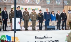 Uroczyste ślubowanie klas mundurowych na Zamku Piastowskim w Raciborzu (6)