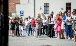 Uroczyste ślubowanie klas mundurowych na Zamku Piastowskim w Raciborzu (17)