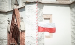 Strażacy Powiatu Raciborskiego świętowali na dziedzińcu Zamku Piastowskiego w Raciborzu (13)