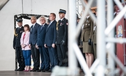 Strażacy Powiatu Raciborskiego świętowali na dziedzińcu Zamku Piastowskiego w Raciborzu (17)