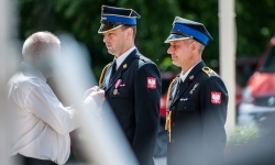 Strażacy Powiatu Raciborskiego świętowali na dziedzińcu Zamku Piastowskiego w Raciborzu (15)