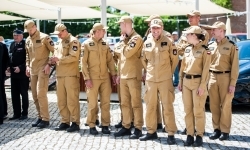 Strażacy Powiatu Raciborskiego świętowali na dziedzińcu Zamku Piastowskiego w Raciborzu (7)