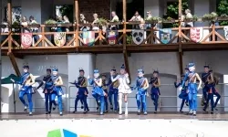 Zamek Piastowski w Raciborzu w sobotę 30 maja zamienił się w prawdziwe kr&oacute;lestwo mażoretek (2)