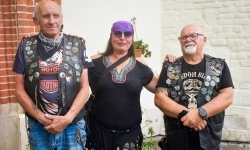 Zlot motocykli XX wieku na dziedzińcu Zamku Piastowskiego (7)