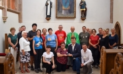G&oacute;rnośląskie Camino zakończyło się w Raciborzu. Pamiątkowa tabliczka zostanie na zamku (4)