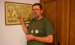 G&oacute;rnośląskie Camino zakończyło się w Raciborzu. Pamiątkowa tabliczka zostanie na zamku (5)