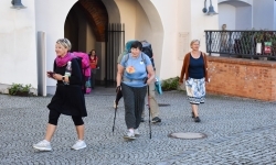 G&oacute;rnośląskie Camino zakończyło się w Raciborzu. Pamiątkowa tabliczka zostanie na zamku (5)