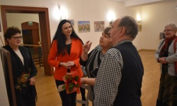 Wernisaż malarstwa akrylowego na Zamku Piastowskim za nami (25)