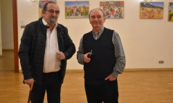 Wernisaż malarstwa akrylowego na Zamku Piastowskim za nami (27)