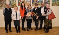 Wernisaż malarstwa akrylowego na Zamku Piastowskim za nami (15)