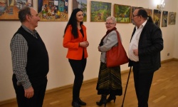 Wernisaż malarstwa akrylowego na Zamku Piastowskim za nami (2)