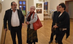 Wernisaż malarstwa akrylowego na Zamku Piastowskim za nami (9)