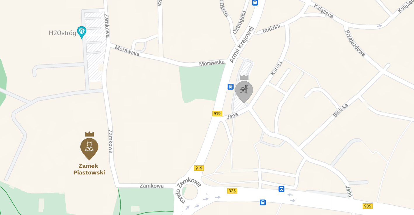 Parking przy Ulicy Karola 246