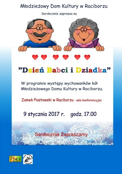 Dzień Babci i Dziadka na Zamku Piastowskim - 5.1.2017 r.