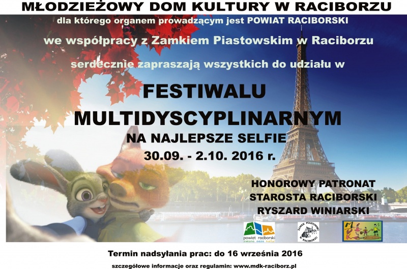I FESTIWAL MULTIDYSCYPLINARNY - 25.8.2016 r.