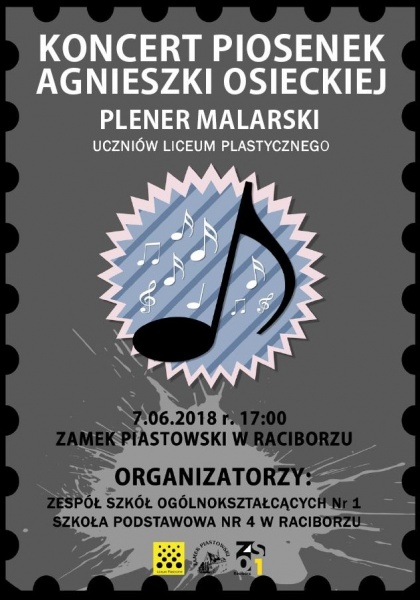 Koncert piosenek Agnieszki Osiecki połączony z plenerem malarskim