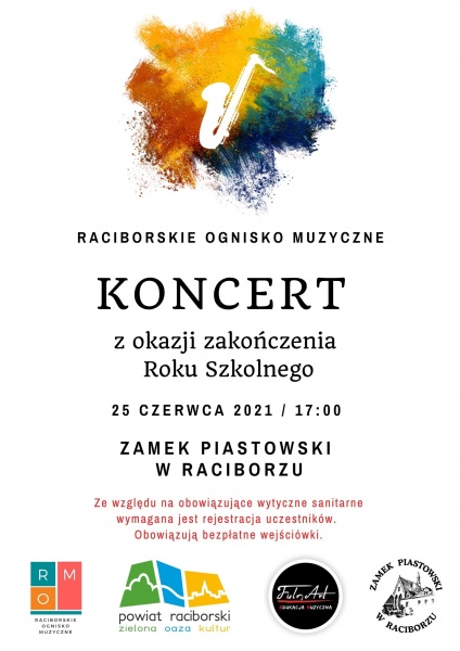 Koncert z okazji zakończenia Roku Szkolnego na Zamku Piastowskim