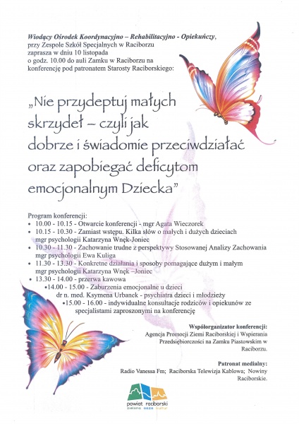 Nie przydeptuj małych skrzydeł - czyli jak dobrze i świadomie przeciwdziałać