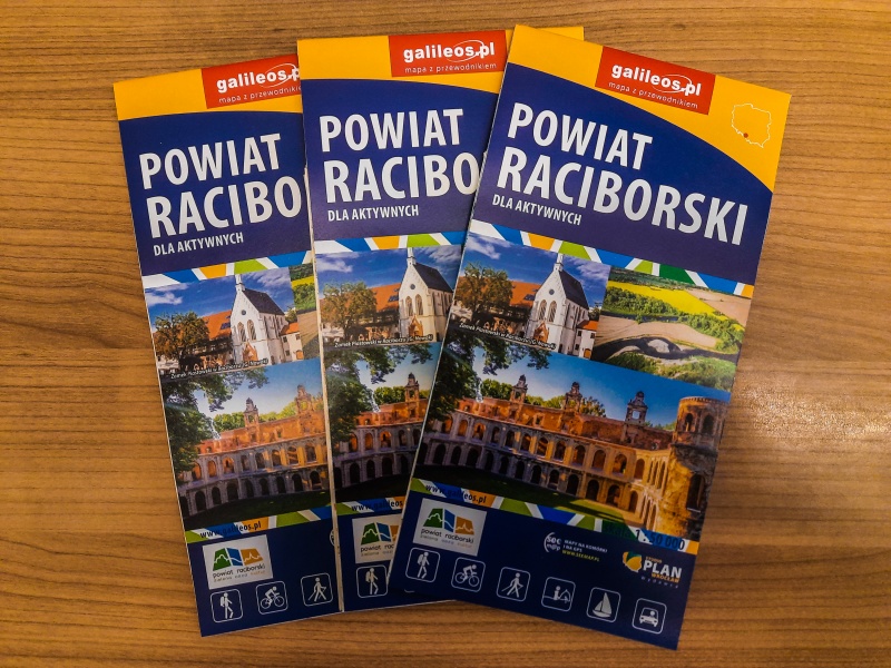 Podróżujesz po Śląsku? Nowa mapa Powiatu Raciborskiego już dostępna w zamkowym PIT