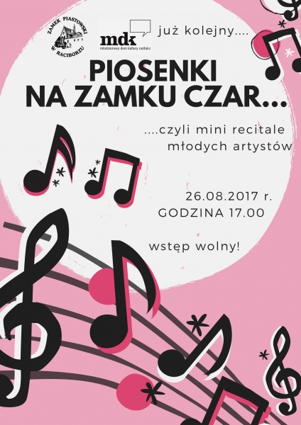 Piosenki na Zamku czar, czyli muzykowanie pod parasolem - 22.8.2017 r.