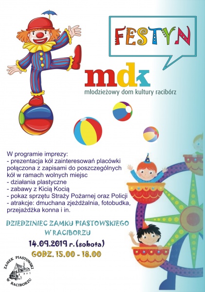 Młodzieżowy Dom Kultury zaprasza na „FESTYN”