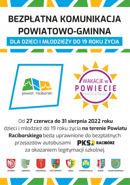 WAKACJE w POWIECIE 2022