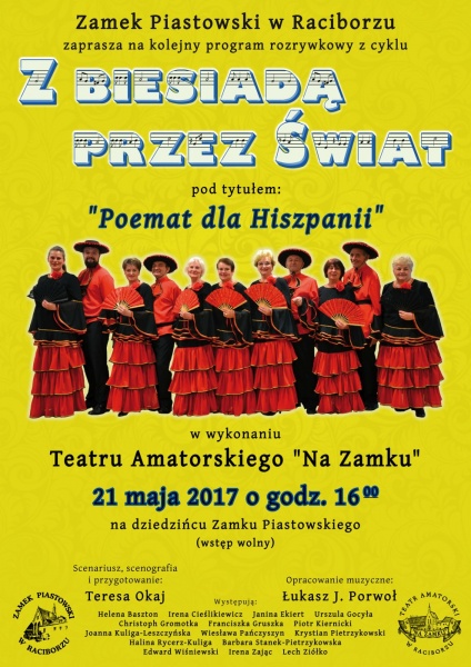 Poemat dla Hiszpanii (1) - 19.5.2015 r.